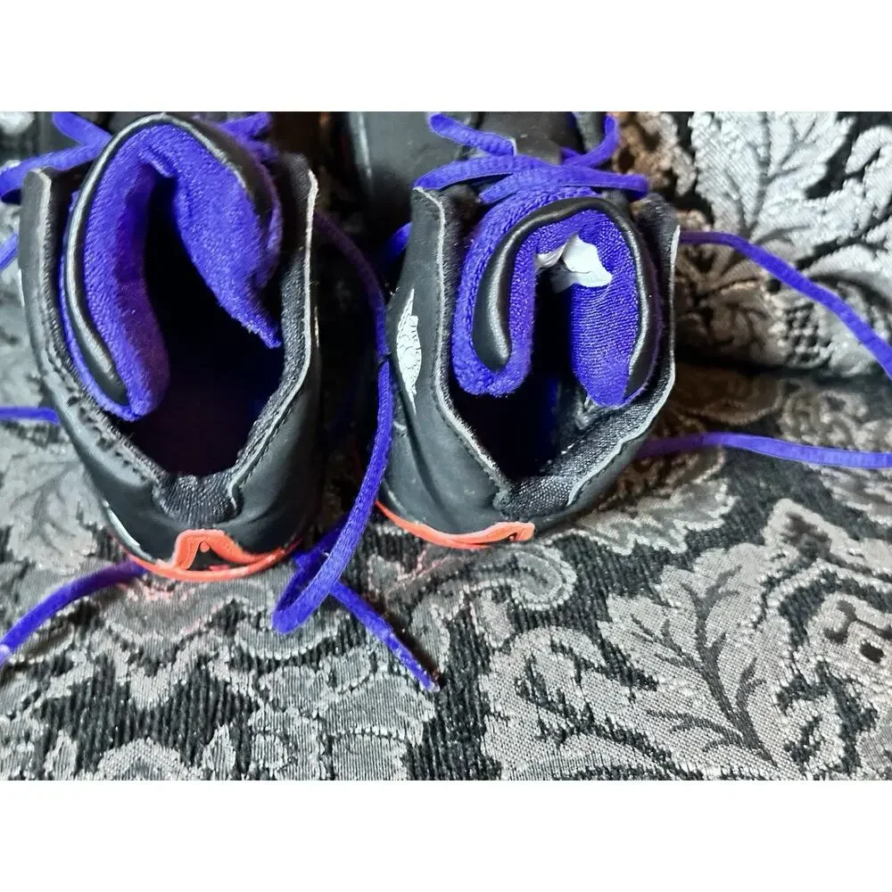 Baby Toddler Shoes Jordan Carmelos Raptor Melo Concord Black Purple Red 7C Great